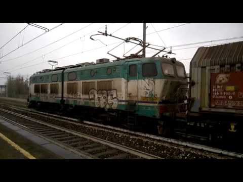 E 655 190 in partenza da Rubiera