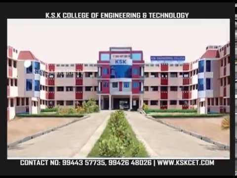 KSK college of Engineering and Technology video cover1