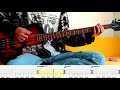 The Money Will Roll Right In – Nirvana – Bass cover with tabs (4k)