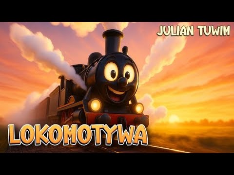 Lokomotywa – Julian Tuwim 🚂 | Klasyczna Poezja w Formie Piosenki Animowanej dla Dzieci i Rodziców