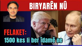 Biryarên nû.. Amerîka-Rusyayê li hev kir- 1500 kes li ber sêdarê ne