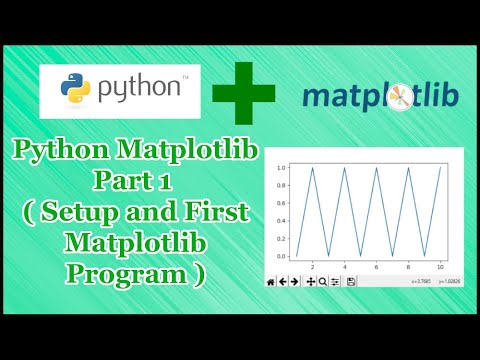 Python Matplotlib Part 1 Setup First Example Program