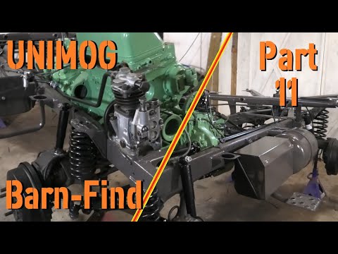 Unimog Barn Find. Part 11 - Air and batteries