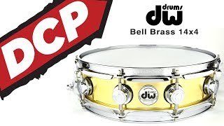 Video thumbnail for DW Collectors Bell Brass Snare Drum 14x4 - Video Demo by Drum Center of Portsmouth