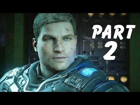 GEARS OF WAR 4 Walkthrough Gameplay Part 2 - HORDE WAVES (GOW 4) [Xbox One]