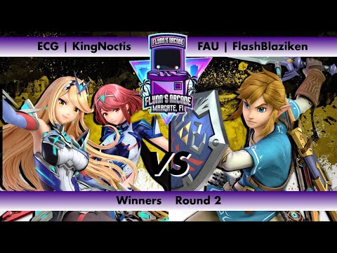 Flynn's Arcade 079 Winners Round 2 - ECG | KingNoctis (Pyra & Mythra) vs FAU | FlashBlaziken (Link)
