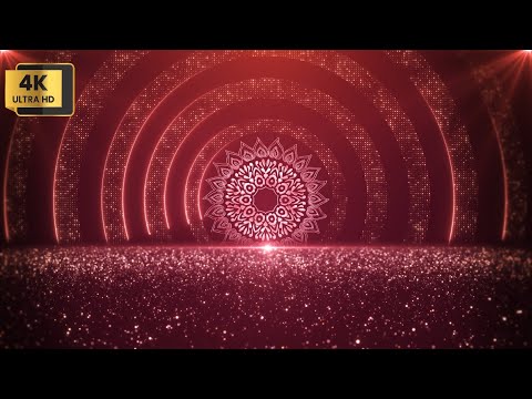 4K Lotus Flowers Indian Festivals Diwali Luxury Background | No Copyright Loop Video