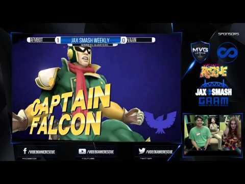 Jax Smash Weekly 3/17/16 - Afmbot(DK) Vs. Vaan(C. Falcon) WS