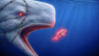 A WEAK WHALE uses a FORBIDDEN POWER and attracts gigantic ABYSSAL CREATURES to the surface