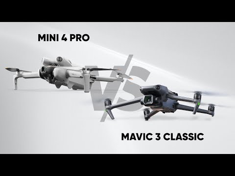 DJI Mini 4 Pro vs DJI Mavic 3 Classic | Which Drone is Better?