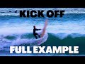 How To KICK OFF A Wave On A Longboard FULL EXAMPLES Try This Tip Time Longboarding Advice