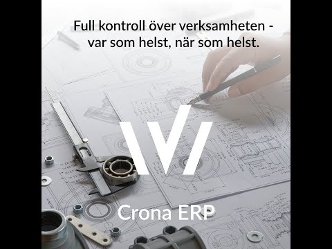 Crona ERP-video