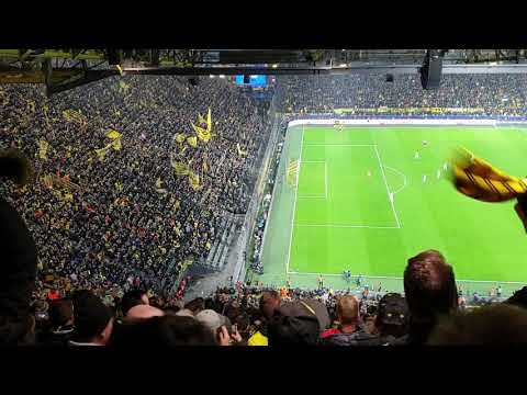 Dortmund Fans Reaction To Hakimi Winning Goal Vs Inter