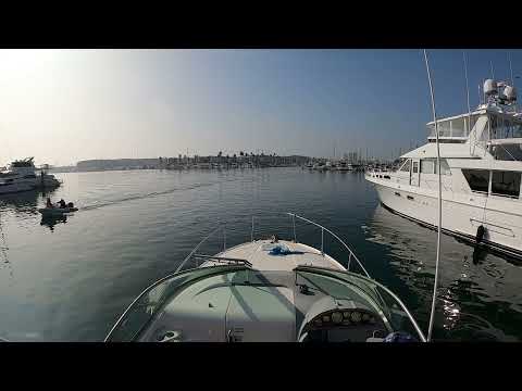 Cruising in a Yacht in Marina Del Rey CA Part 1