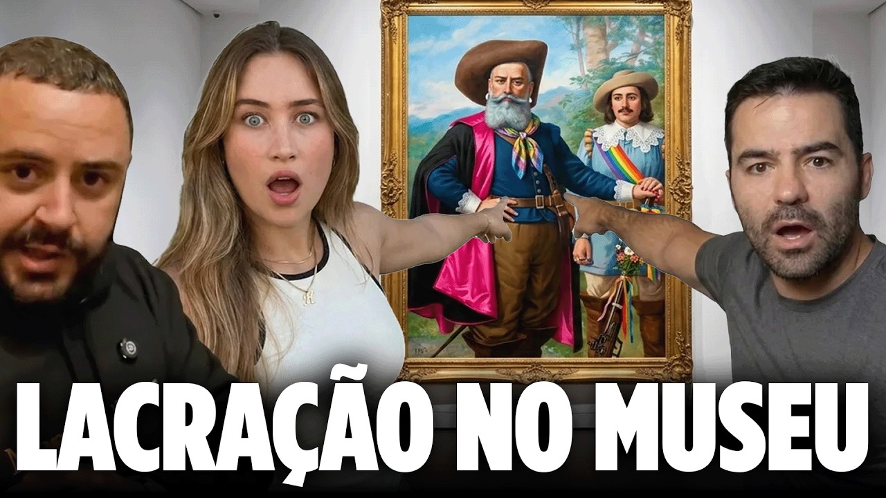 LEVEI UM PROFESSOR DE HISTÓRIA NO MUSEU DO IPIRANGA - @ThomasGiulliano