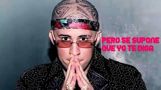 Me Rolie - Bad Bunny (Lyric Video)