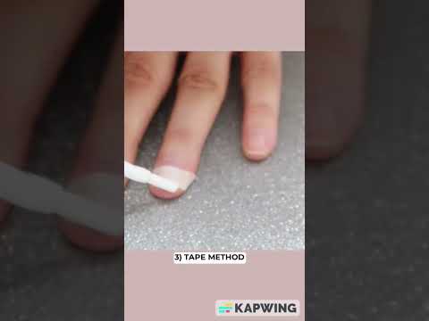 3 WAYS TO DO FRENCH TIPS ON SHORT NAILS 😮 #beauty #diy #howto #tips