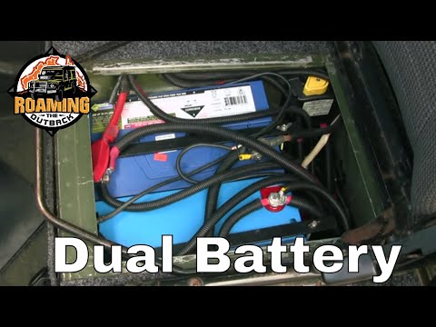 4x4 Dual Battery System Installation for Touring - Blue Sea Automatic Charging Relay