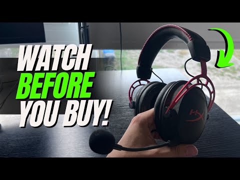 Mic TEST and FULL REVIEW of the HyperX Cloud Alpha! #hyperx #hyperxheadset Gaming Headset review!