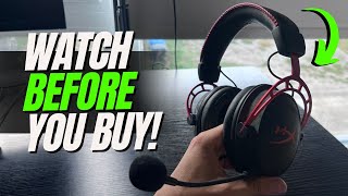 Video thumbnail for Mic TEST and FULL REVIEW of the HyperX Cloud Alpha! #hyperx #hyperxheadset Gaming Headset review! by Watch Before You Buy! - TopFindsReviews