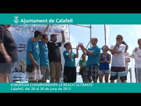 EUROPEAN CHAMPIONSHIPS of BEACH ULTIMATE IN CALAFELL