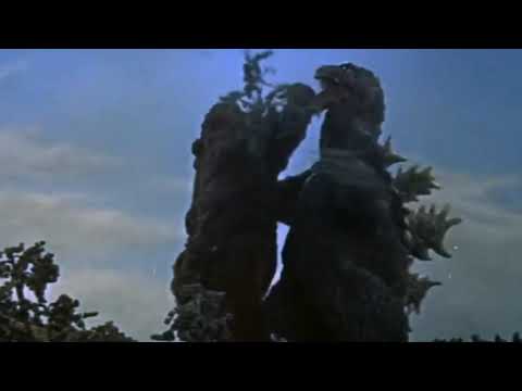 Godzilla eats his veggies