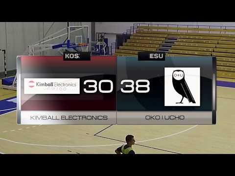 Kimball Electronics vs Oko i Ucho - VI kolejka - Poznań - Koszykarska Liga Biznesu