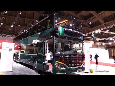 2020 Setra S531 DT Double Decker 78 Seat Coach Walkaround - Exterior Interior Tour