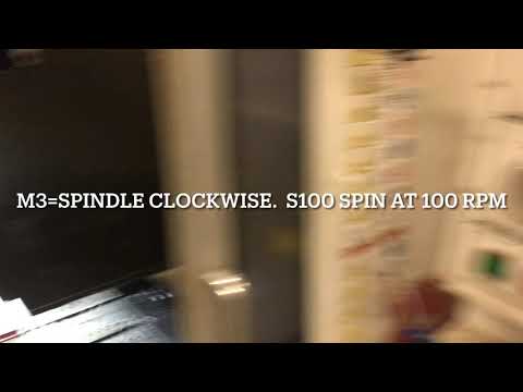 Hass spindle warm up using MDI