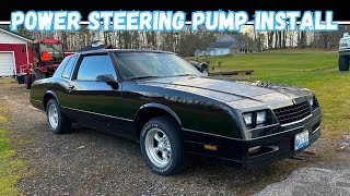 How To Replace A Power Steering Pump On A Small Block Chevy!