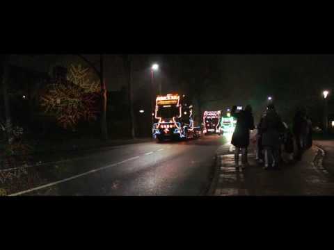 17-12-2016 Optocht verlichte trucks Nieuwegein