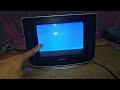 Samsung 14 Inch Ultra Slim CRT TV Vertical Section Picture Problem