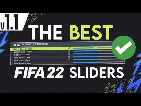 The BEST FIFA 22 Sliders! (NEXT GEN & LAST GEN - MORE DIFFICULT, REALISTIC & FUN)