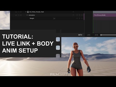 How to combine Live Link Head Facial Animations with Body Animations in Unreal Engine