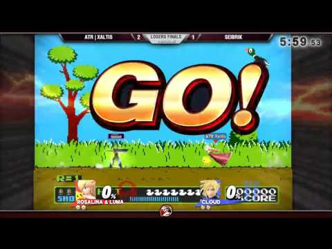 VS Weekly 7/21/16 - Losers Finals - Xaltis (RosaLuma) vs. Seibrik (Cloud) - Smash 4