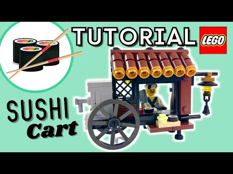 Easy LEGO Build: Sushi Cart! Tutorial