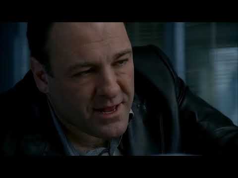 Tony Soprano visits Phil Leotardo in the Hospital