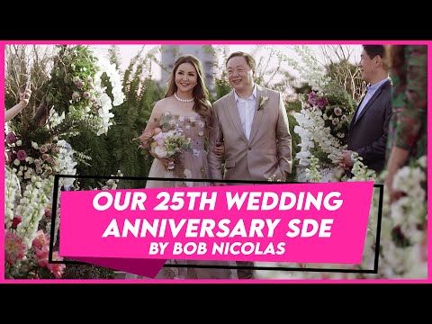 Our 25th WEDDING ANNIVERSARY SDE BY BOB NICOLAS! | Small Laude