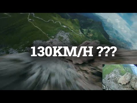 CRAZY FPV DRONE HIGH SPEED MOUNTAIN RUN (4K)