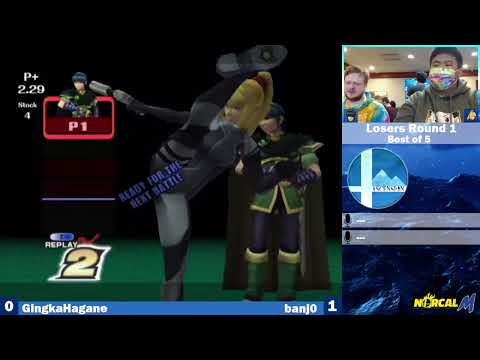"Ascension 3/19/22" - GingkaHagane (Falco/Marth/Peach) v. banj0 (ZSS) - Losers R1
