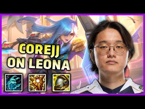 TL CoreJJ Is a MONSTER on Leona Support | NA Solo Q Season 11 | LoL Full Game VOD