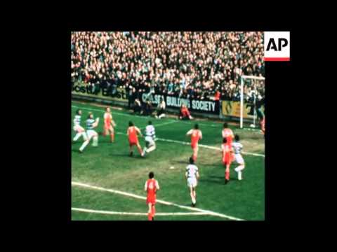 SYND 19 4 76 HIGHTLIGHT OF SOCCER MATCH QUEENS PARK RANGERS  V ARSENAL