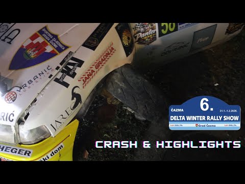 6. Delta Winter Rally Show 2026 | CRASH & HIGHLIGHTS