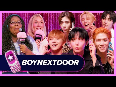 BOYNEXTDOOR Answers Your Calls: Flirting, YEONJUN & Jung Kook Collab?! | Phone A Fangirl