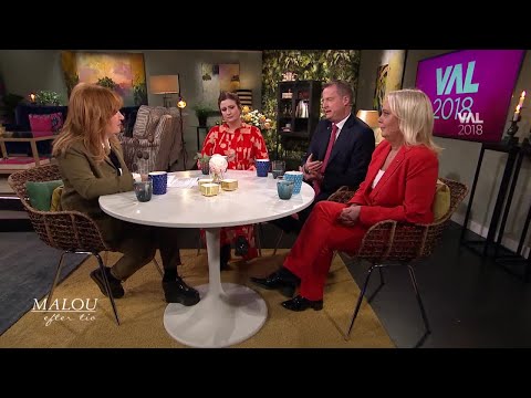 Migrationen - ett av de områden som oroar svenskarna mest - Malou Efter tio (TV4)