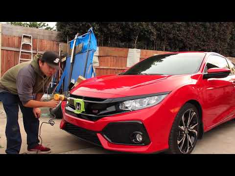 HONDA 2017 CIVIC SI COUPE TYPE R EMBLEM INSTALL