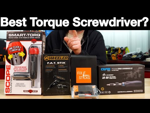 Best Torque Screwdriver?  Fix It Sticks, Wheeler, Real Avid, Capri P2