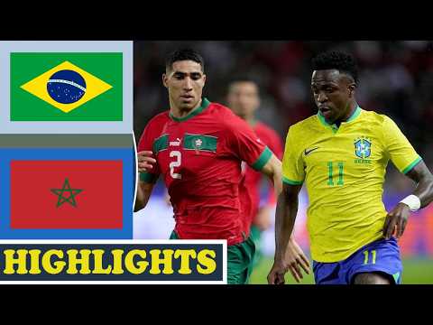 THE BATTLE FOR THE TOP SPOT - Brazil vs Morocco Highlights | The Match Before World Cup 2026