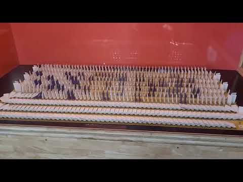 Domino Effect: A Mechanical Chain Reaction in Action #EnergyTransfer #KineticEnergy #planmystudy 