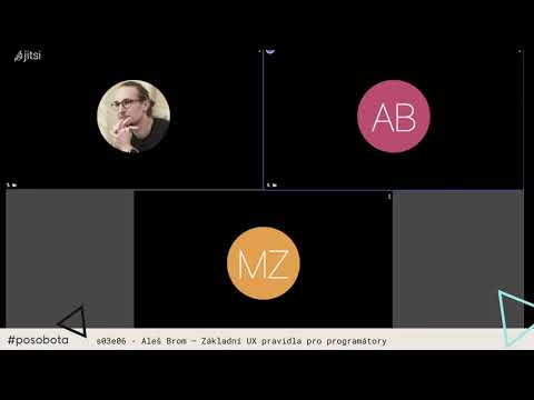 Aleš Brom Základní UX pravidla pro programátory